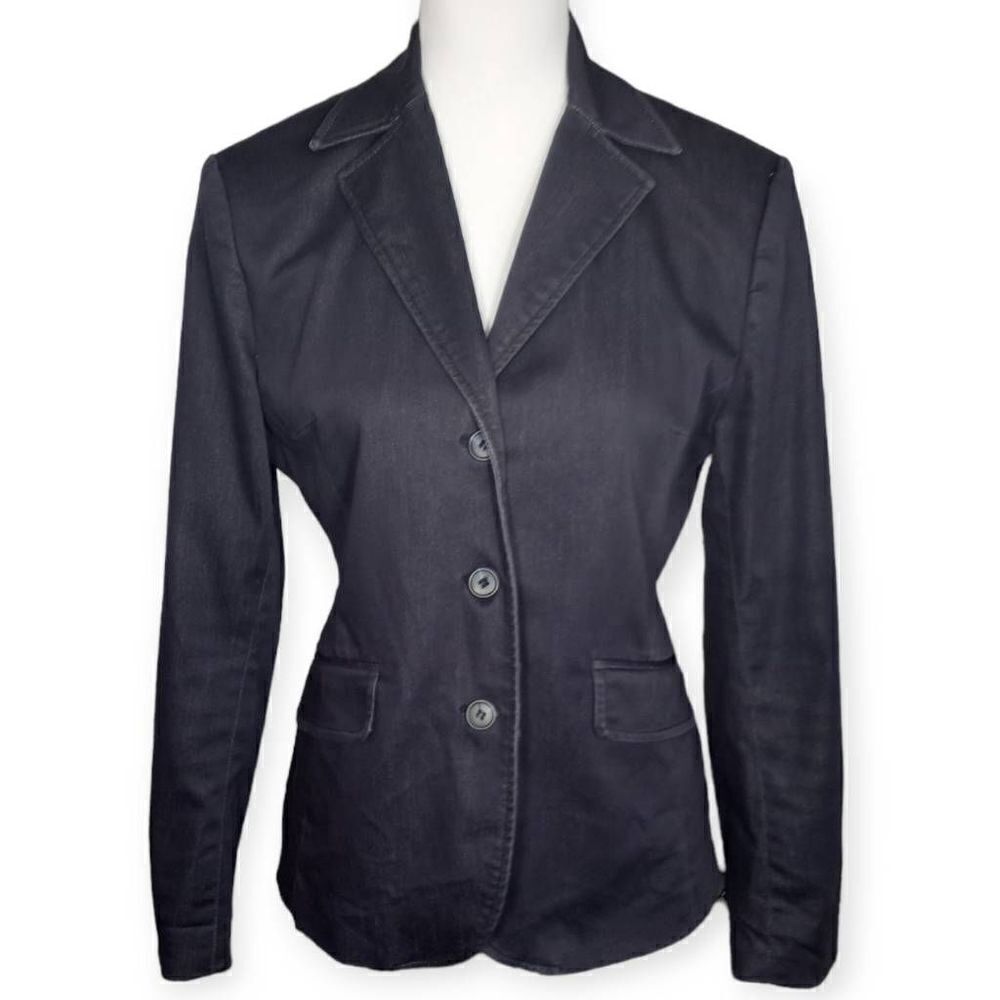 NEW YORK AND COMPANY BLACK BLAZER SZ.6 GUC